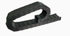 Low Noise Openable Light Plastic Drag Chain 10‑45mm Inner Height Small Cable Track for Textile Equipment Printing Machine