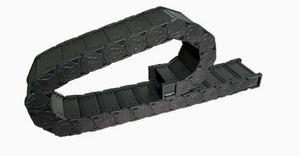 Low Noise Openable Light Plastic Drag Chain 10‑45mm Inner Height Small Cable Track for Textile Equipment Printing Machine