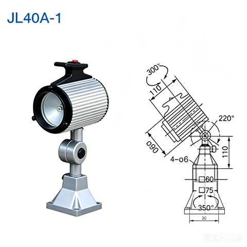 Halogen Tungsten Bulb Work Lamp JL40A-1