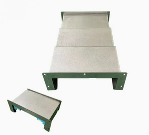 Keep Your CNC Machine Safe & Precise with Our Steel Telescopic Guard Shield!