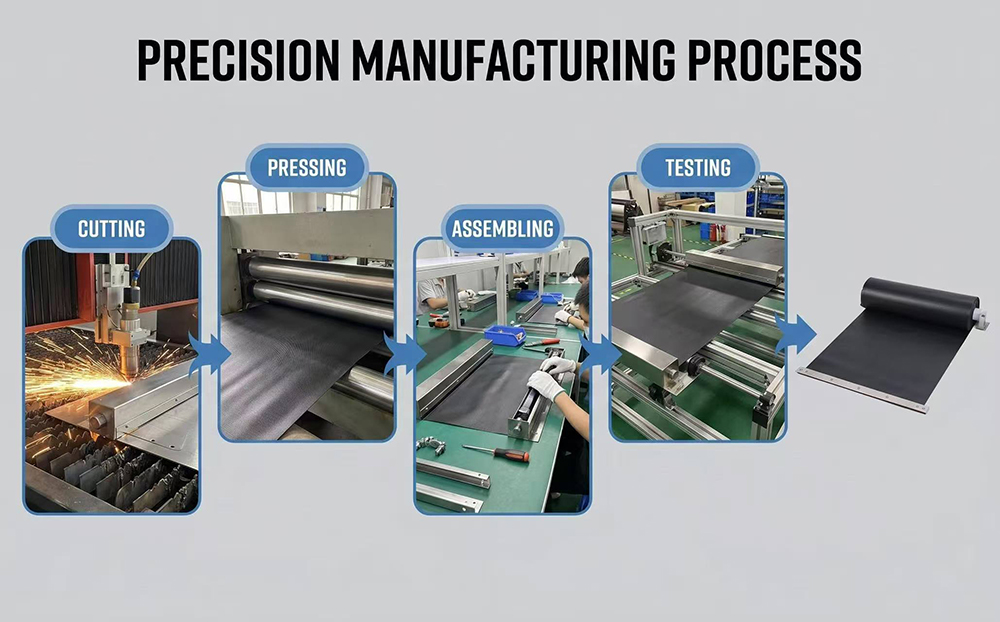 Milling machine roller shield