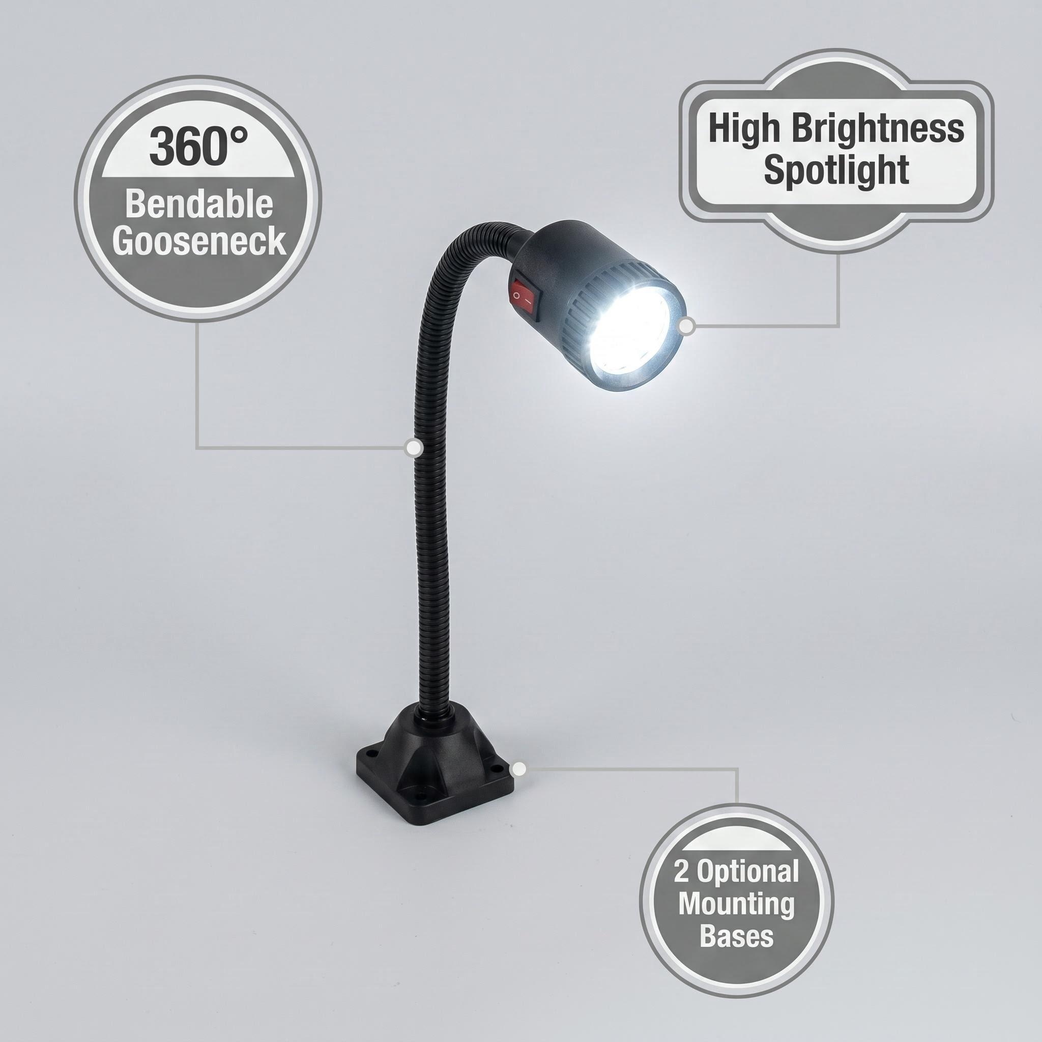 Machine tool LED light