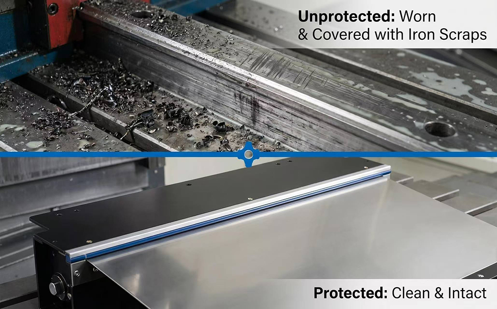 Dustproof roller cover