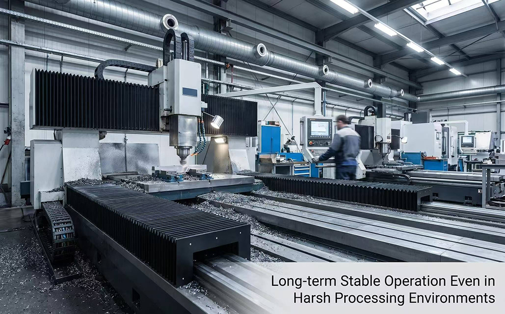 Milling machine accordion cover