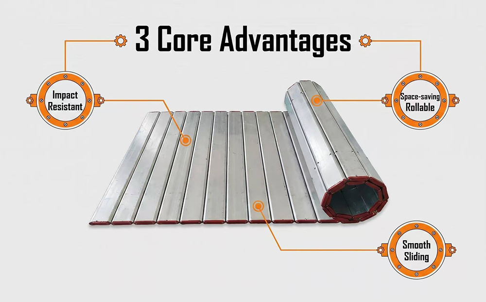 Lathe aluminium protective cover