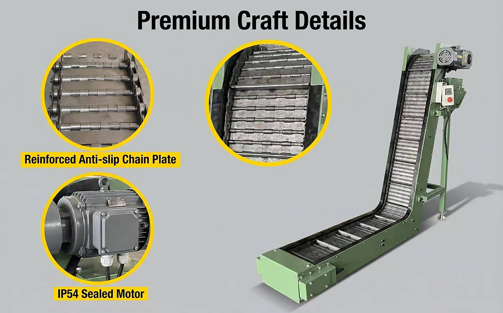 Heavy Duty Chain Plate Conveyor