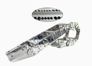 Heavy-Duty Steel Drag Chain | Ultimate Cable Protection Built with High-strength Steel Material,