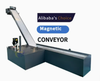 Custom Height Fully Enclosed Automatic Metal Chip Lifting Scraper Conveyor