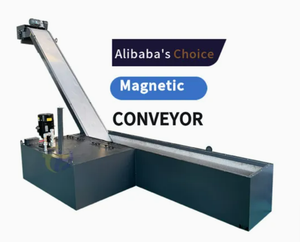 Custom Height Fully Enclosed Automatic Metal Chip Lifting Scraper Conveyor